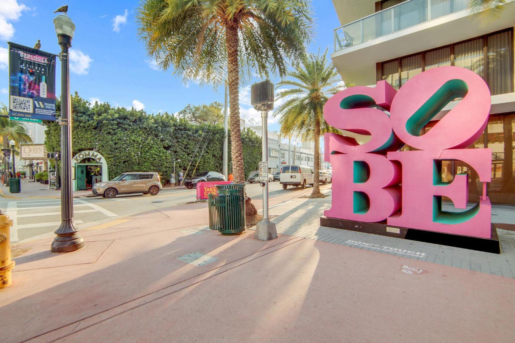 Apartamento Ocean Drive Deco W/2 Queen Beds, Steps 2 Miami Beach